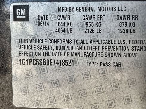 Used 2014 Chevrolet Cruze LT w/ Technology Package image 26