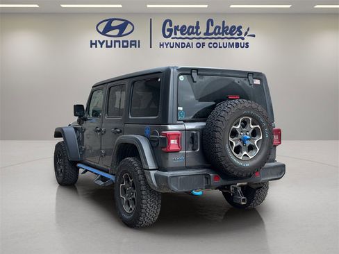 Used 2022 Jeep Wrangler Unlimited Rubicon 4xe image 3