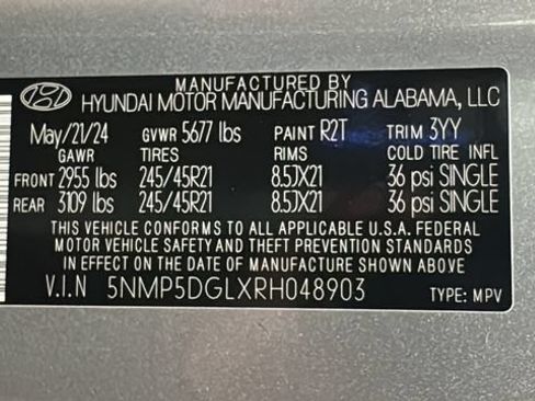 Used 2024 Hyundai Santa Fe Calligraphy AWD/4WD image 28