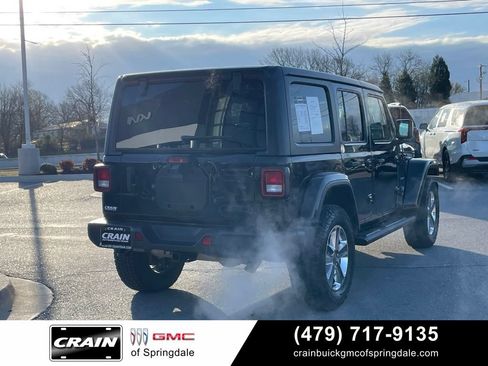 Used 2021 Jeep Wrangler Unlimited Sahara AWD/4WD image 7