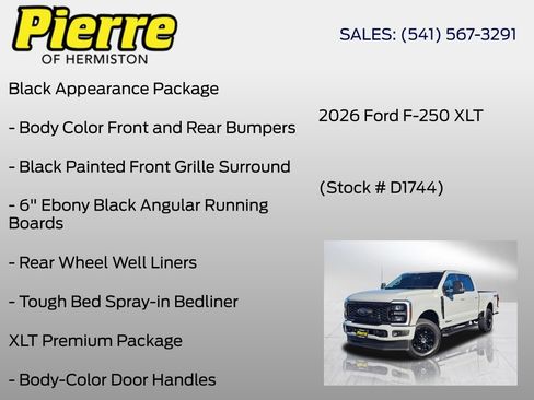 New 2026 Ford F250 XLT w/ XLT Premium Package AWD/4WD image 6