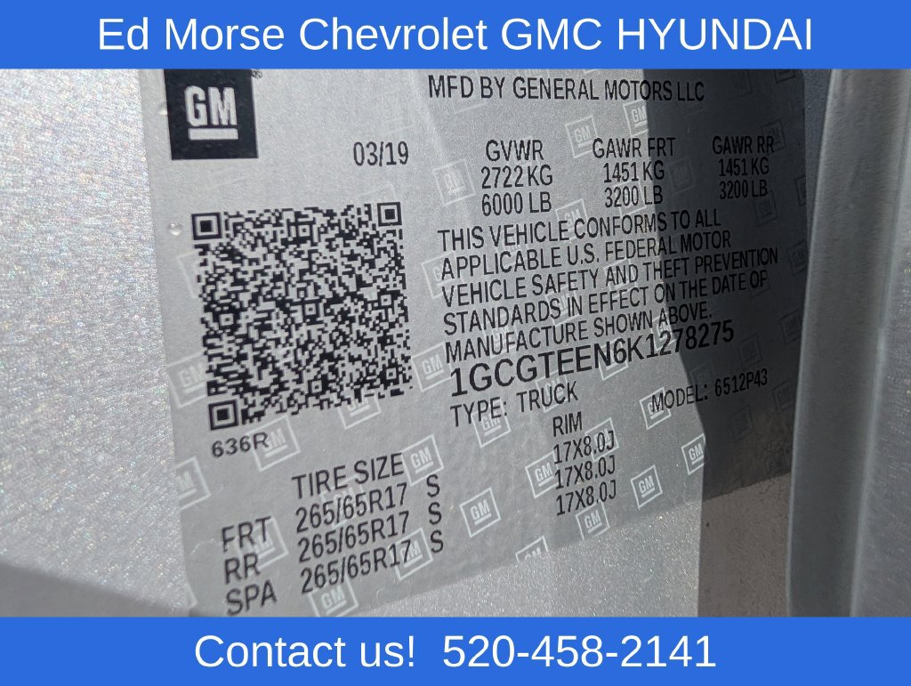 Used 2019 Chevrolet Colorado ZR2 AWD/4WD image 23