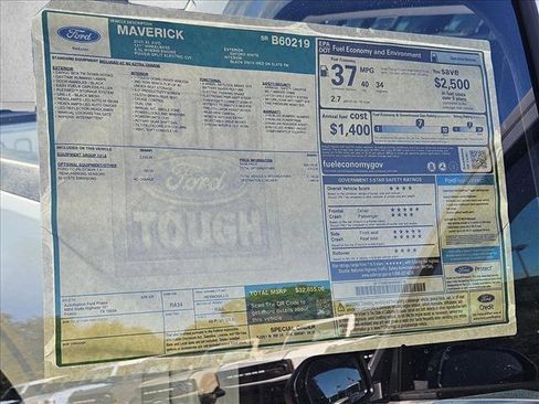 New 2025 Ford Maverick XL w/ Equipment Group 101A image 18