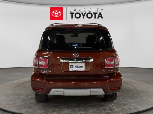 Used 2017 Nissan Armada Platinum w/ Captain Seat Package RWD image 7