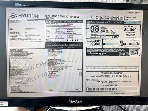 New 2026 Hyundai Ioniq 5 Limited image 20