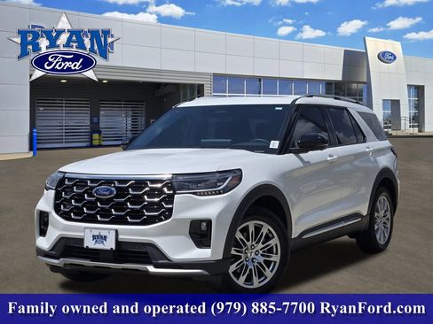 New 2026 Ford Explorer Platinum RWD image 1