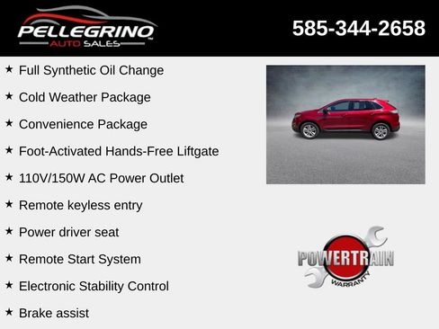 Used 2018 Ford Edge SEL w/ Equipment Group 201A AWD/4WD image 4