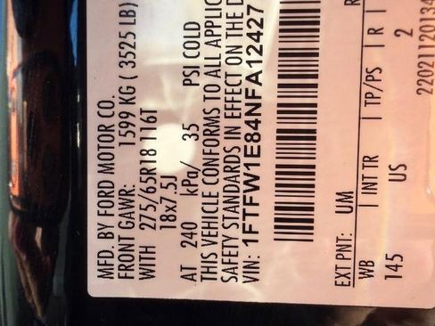 Used 2022 Ford F150 XLT w/ Equipment Group 302A High AWD/4WD image 17