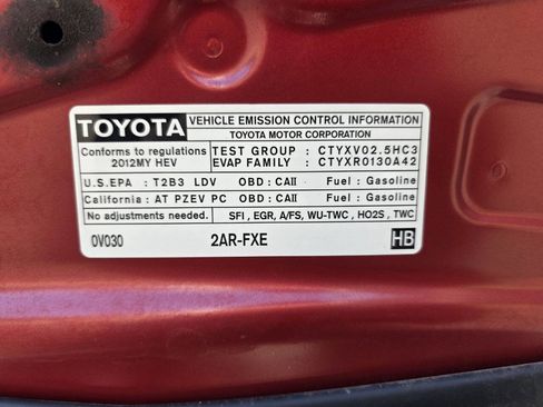 Used 2012 Toyota Camry LE w/ Protection Pkg image 50