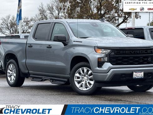 Certified 2023 Chevrolet Silverado 1500 Custom w/ LPO, Dark Essentials Package image 1