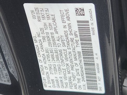 New 2026 Honda CR-V EX image 17