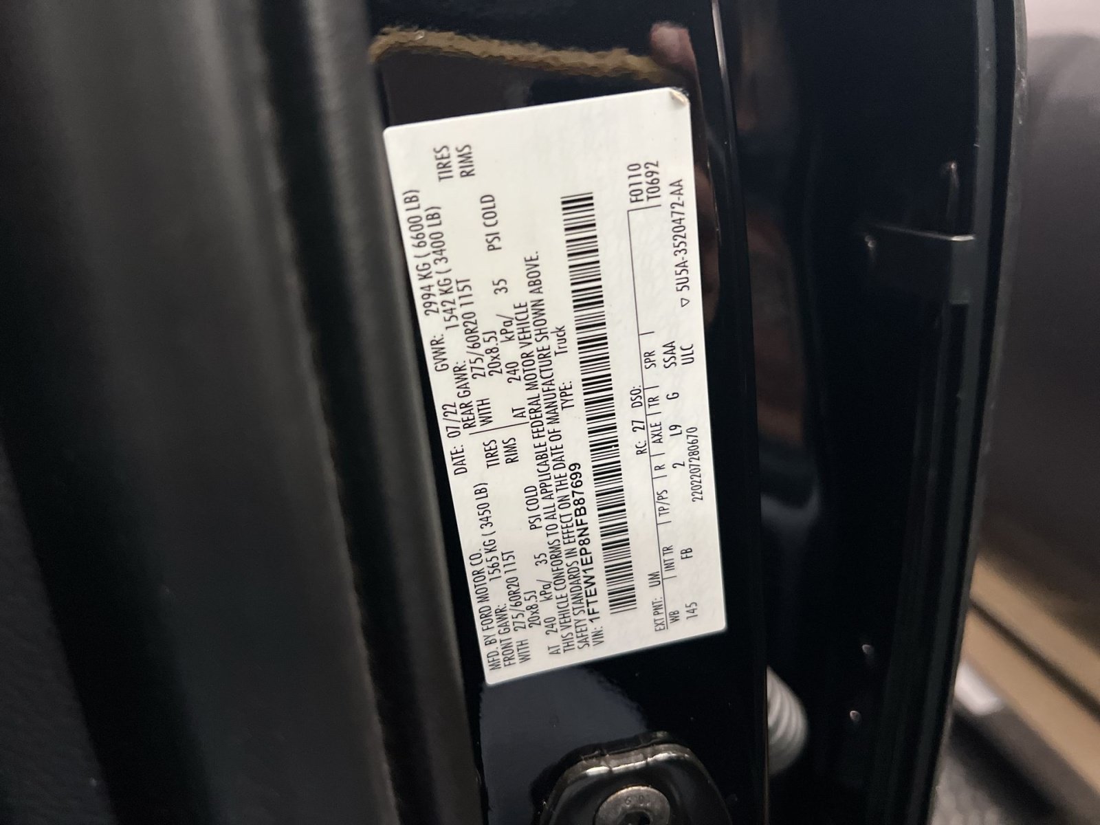 Used 2022 Ford F150 XLT w/ Equipment Group 302A High AWD/4WD image 27