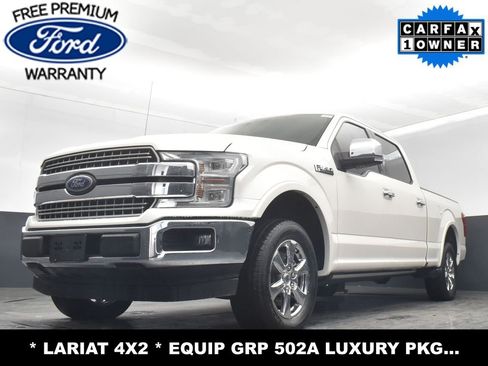 Used 2018 Ford F150 Lariat w/ Equipment Group 502A Luxury image 24