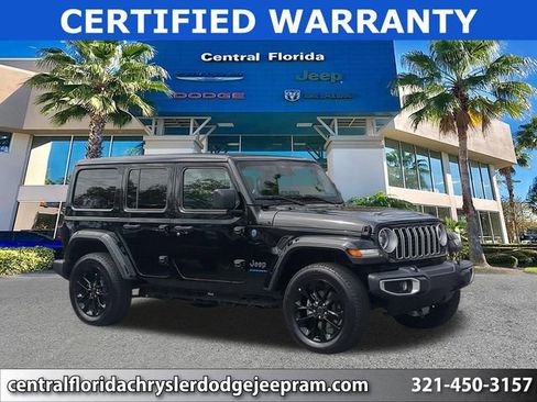 Certified 2025 Jeep Wrangler Unlimited Sahara w/ Safety Group image 1