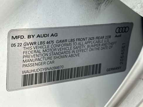 Used 2022 Audi A3 2.0T Premium Plus AWD/4WD image 28
