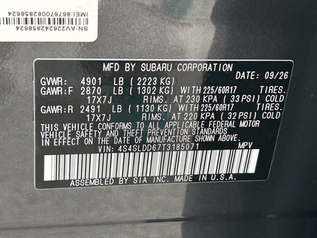 New 2026 Subaru Forester Premium AWD/4WD image 39