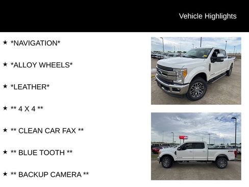 Used 2017 Ford F250 Lariat w/ Lariat Ultimate Package AWD/4WD image 4