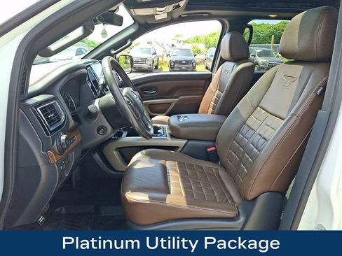 Used 2023 Nissan Titan Platinum Reserve w/ Moonroof Package AWD/4WD image 2