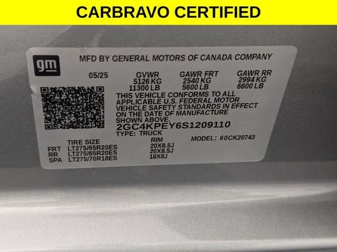 Certified 2025 Chevrolet Silverado 2500 LTZ w/ LTZ Plus Package AWD/4WD image 35
