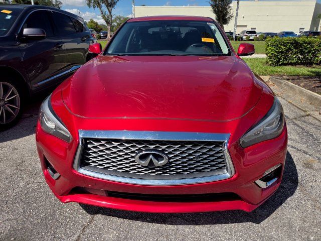 Used 2021 INFINITI Q50 Luxe w/ Seat & Sound Package RWD image 2