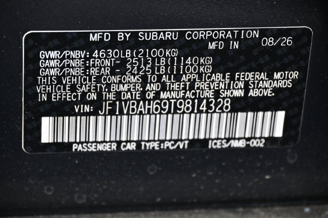 New 2026 Subaru WRX Premium AWD/4WD image 21