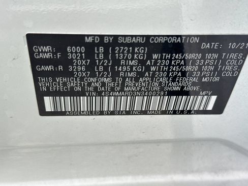 Used 2022 Subaru Ascent Touring AWD/4WD image 27