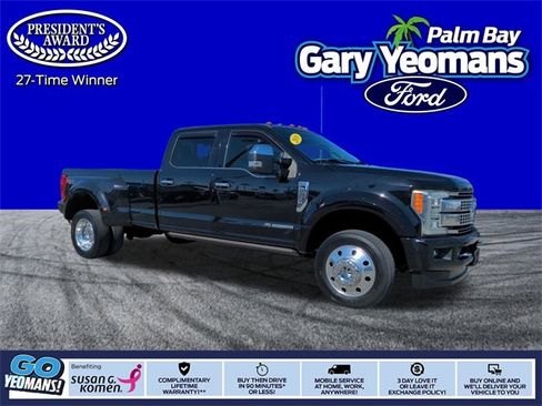 Certified 2018 Ford F450 Platinum w/ Platinum Ultimate Package image 1