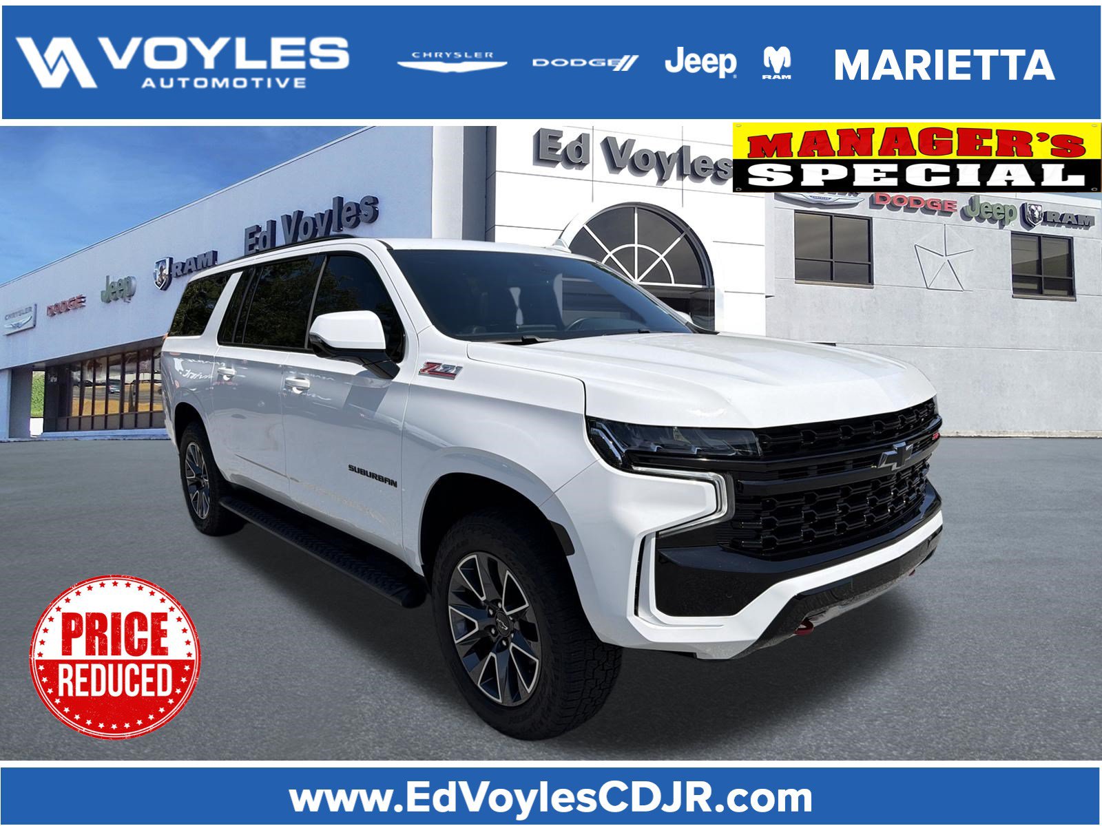 Used 2023 Chevrolet Suburban Z71 w/ Z71 Off-Road Package AWD/4WD image 1