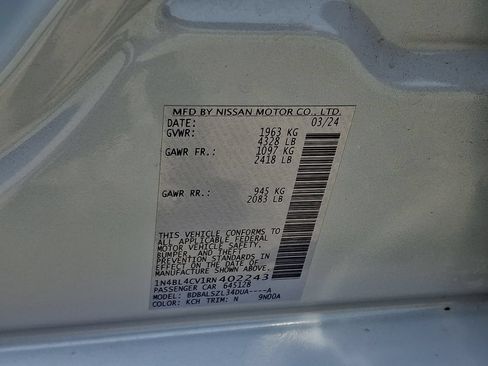 Certified 2024 Nissan Altima 2.5 SR FWD image 27