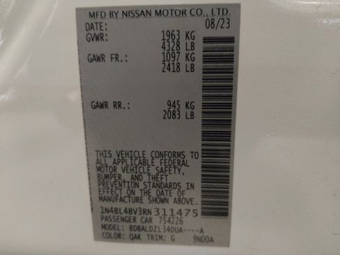 Used 2024 Nissan Altima 2.5 S FWD image 33