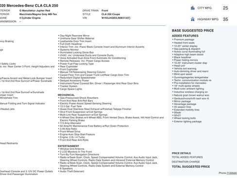 Used 2020 Mercedes-Benz CLA 250 image 2