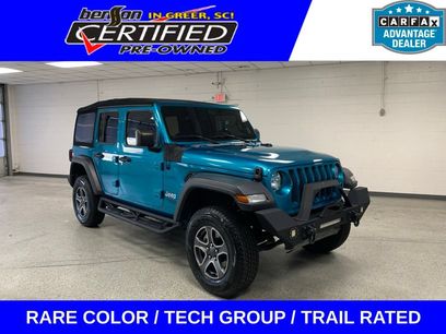 Used 2019 Jeep Wrangler Unlimited Sport S