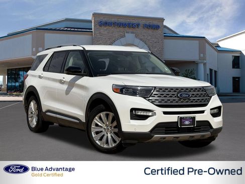 Used 2020 Ford Explorer Limited w/ Class III Trailer Tow Package RWD image 1
