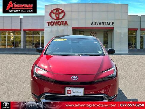Certified 2025 Toyota Prius Plug-In Hybrid w/ Limited Premium Package FWD image 2