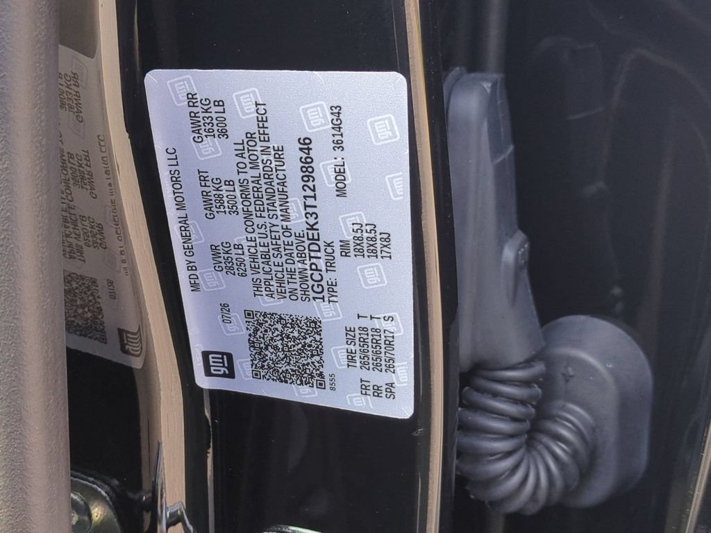 New 2026 Chevrolet Colorado Z71 w/ Technology Package AWD/4WD image 33