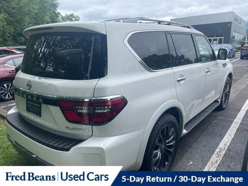 Used 2024 Nissan Armada Platinum w/ Captain's Chairs Package AWD/4WD image 7