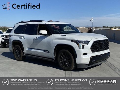Used 2024 Toyota Sequoia Platinum image 1