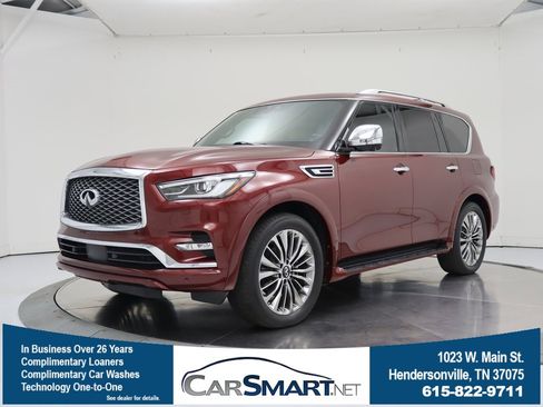 Used 2021 INFINITI QX80 Sensory w/ Cargo Package image 1