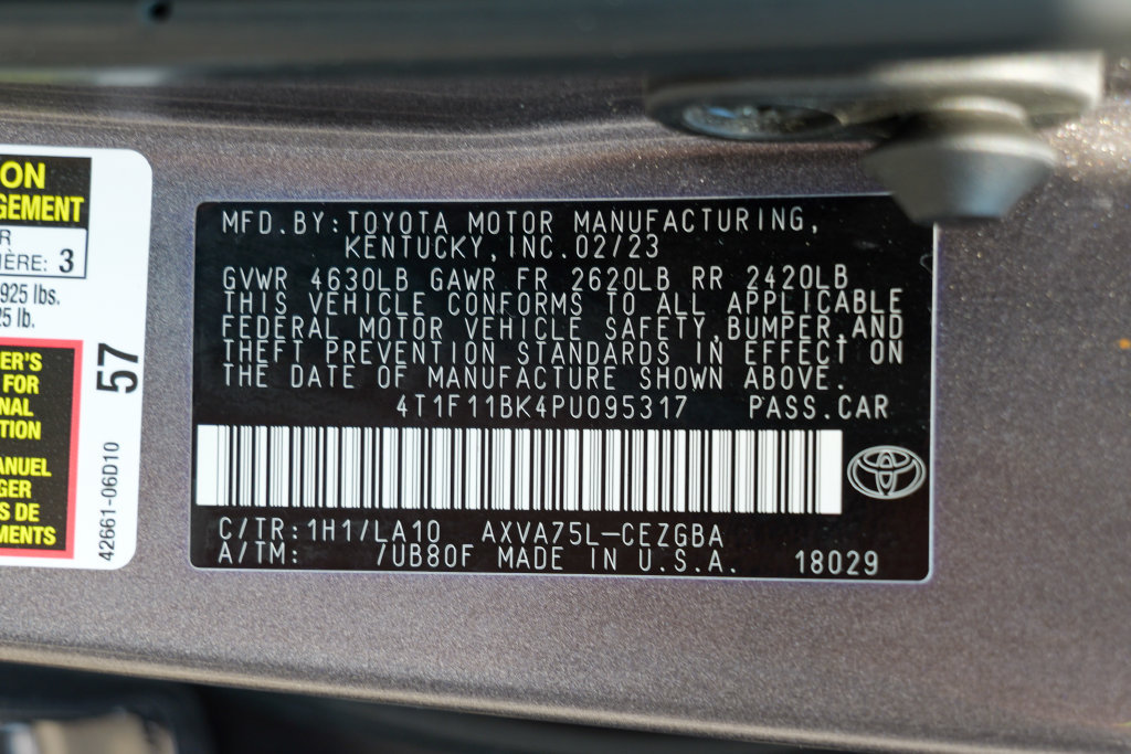 Used 2023 Toyota Camry XLE w/ Navigation Package AWD/4WD image 62