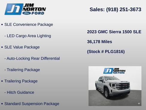 Used 2023 GMC Sierra 1500 SLE AWD/4WD image 17