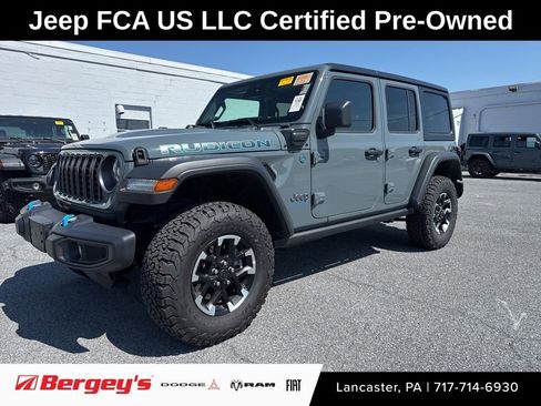 Used 2025 Jeep Wrangler Unlimited Rubicon 4xe AWD/4WD image 1