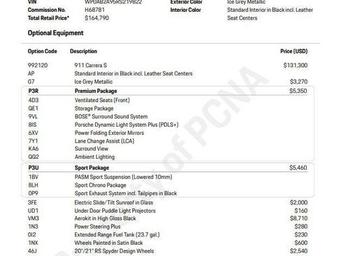 Certified 2024 Porsche 911 Carrera S w/ Sport Package image 6