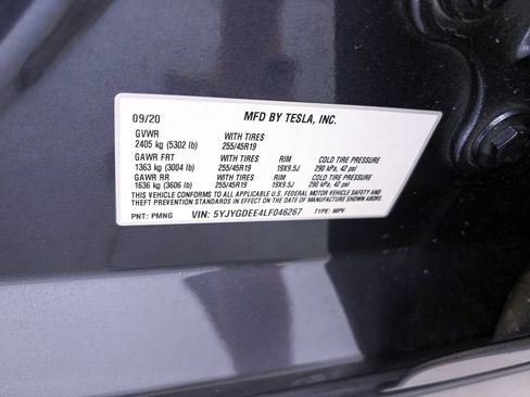 Used 2020 Tesla Model Y Long Range AWD/4WD image 34