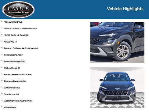 Certified 2022 Hyundai Kona SE AWD/4WD image 3