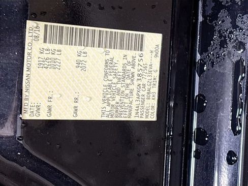 Used 2016 Nissan Altima 2.5 S w/ Power Driver Seat Package FWD image 29