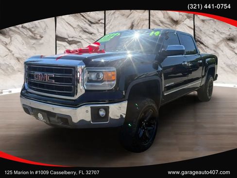 Used 2014 GMC Sierra 1500 SLT w/ SLT Crew Cab Value Package image 3
