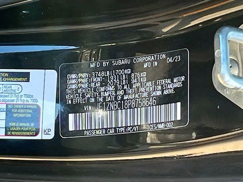 Used 2023 Toyota GR86 w/ ALL Weather Mat Package (TMS) RWD image 29