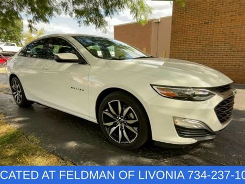 Certified 2021 Chevrolet Malibu RS w/ LPO, Convenience Package 2 FWD image 2