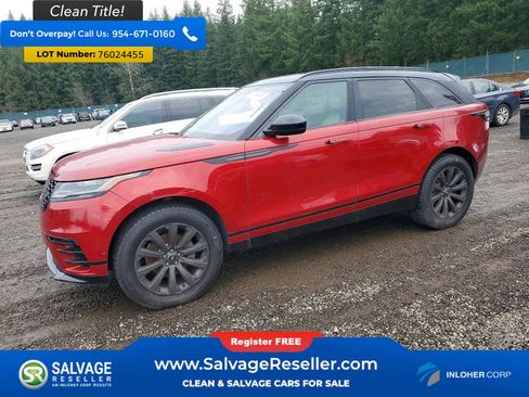 Used 2018 Land Rover Range Rover Velar R-Dynamic SE image 1