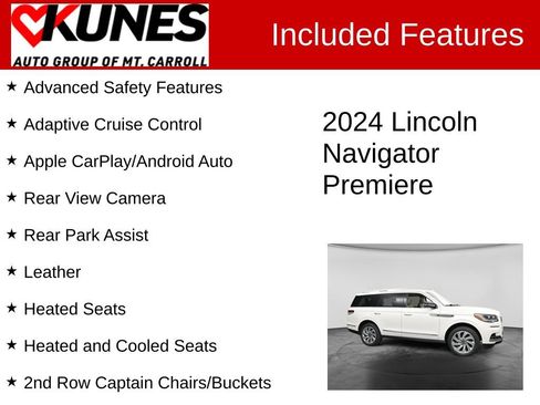 Used 2024 Lincoln Navigator Premiere AWD/4WD image 3